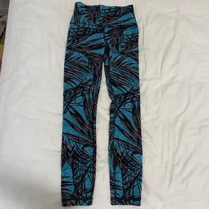 Lululemon Palm Pattern Leggings